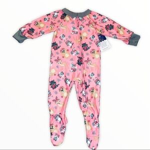 Toddler Girls 0-3M Footed Pajamas Coverall NEW NWT